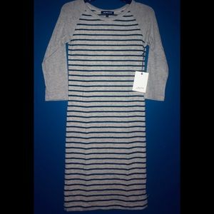 🔥Striped Form Fitting Jersey Dress🔥